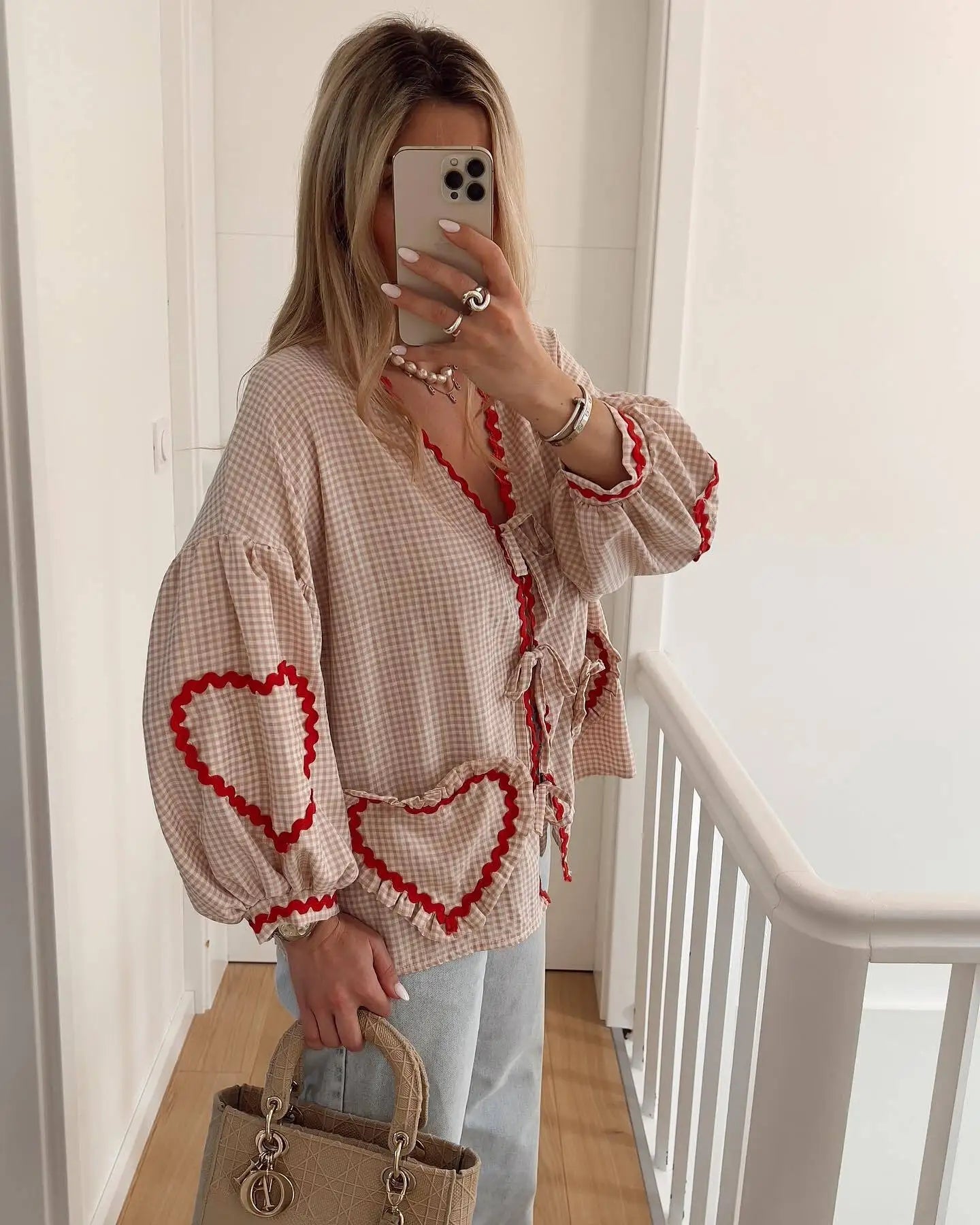 Amore Trim Blouse