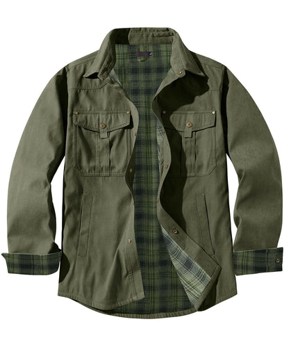 Flannel-Lined Rover Jacket (6 Designs)