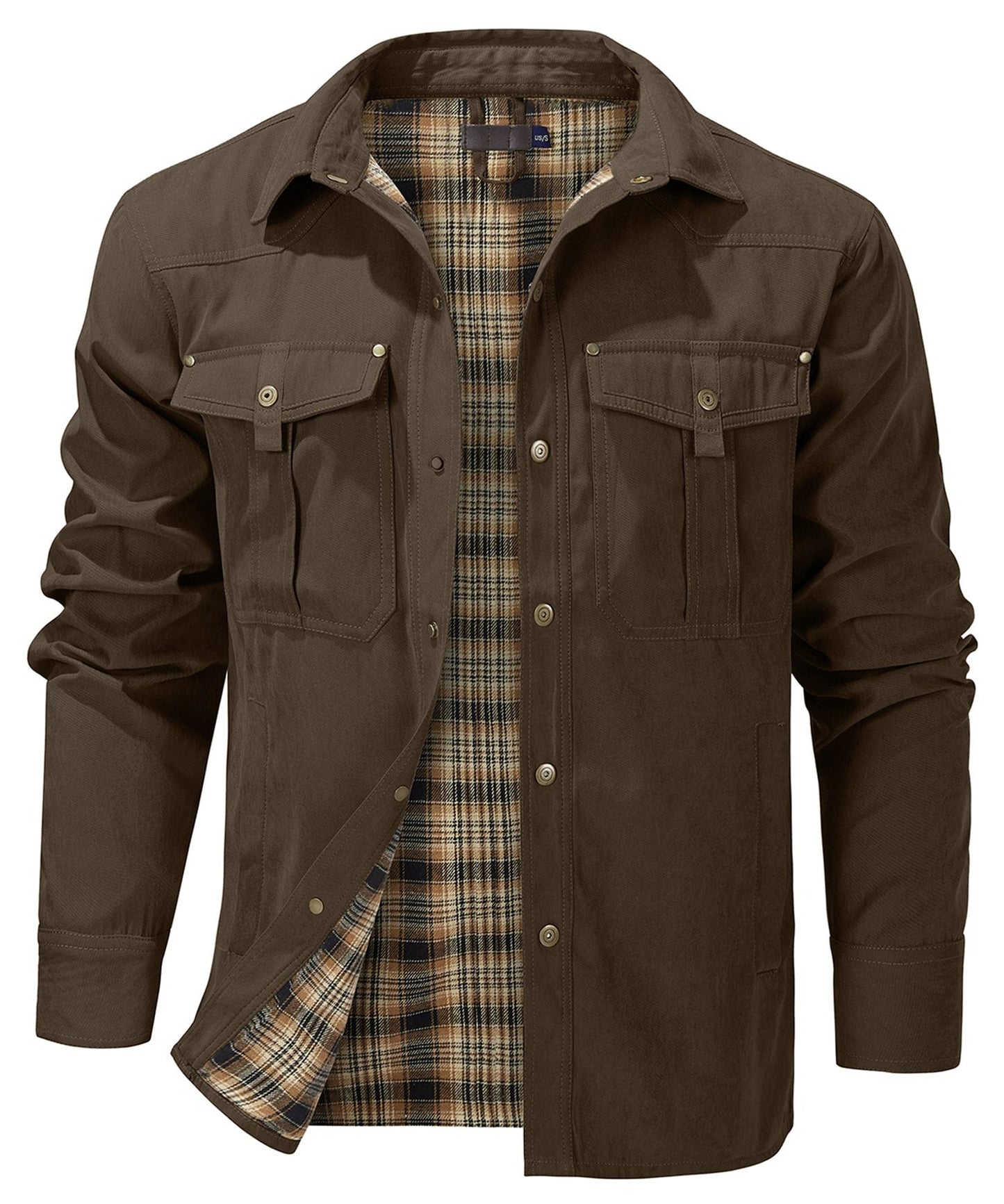 Flannel-Lined Rover Jacket (6 Designs)