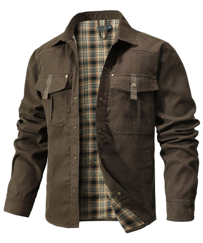 Flannel-Lined Rover Jacket (6 Designs)