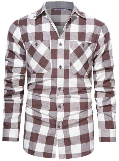 Men Flannel Shirt (8 Designs)