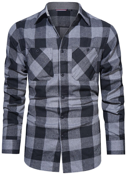 Men Flannel Shirt (8 Designs)