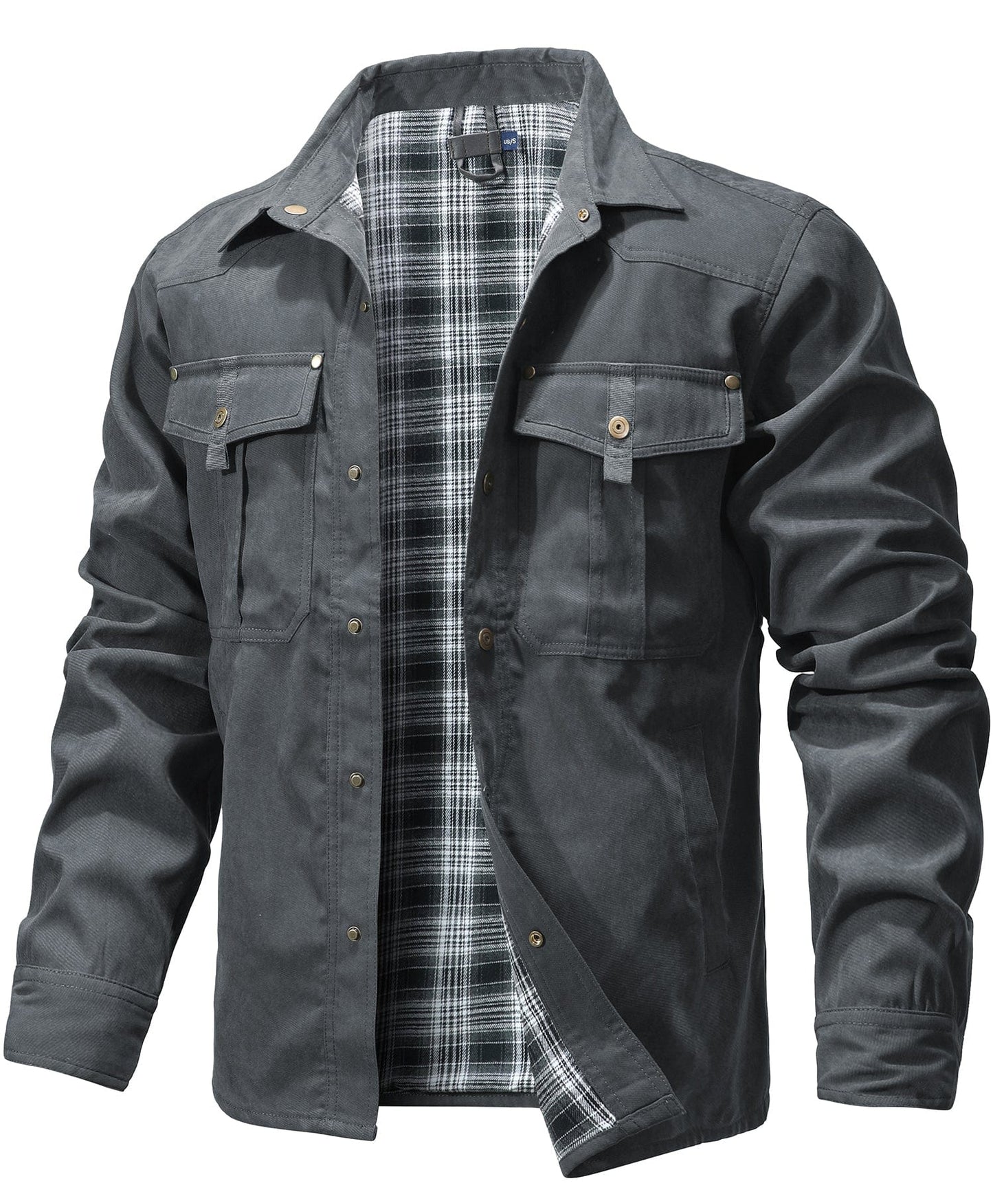 Flannel-Lined Rover Jacket (6 Designs)