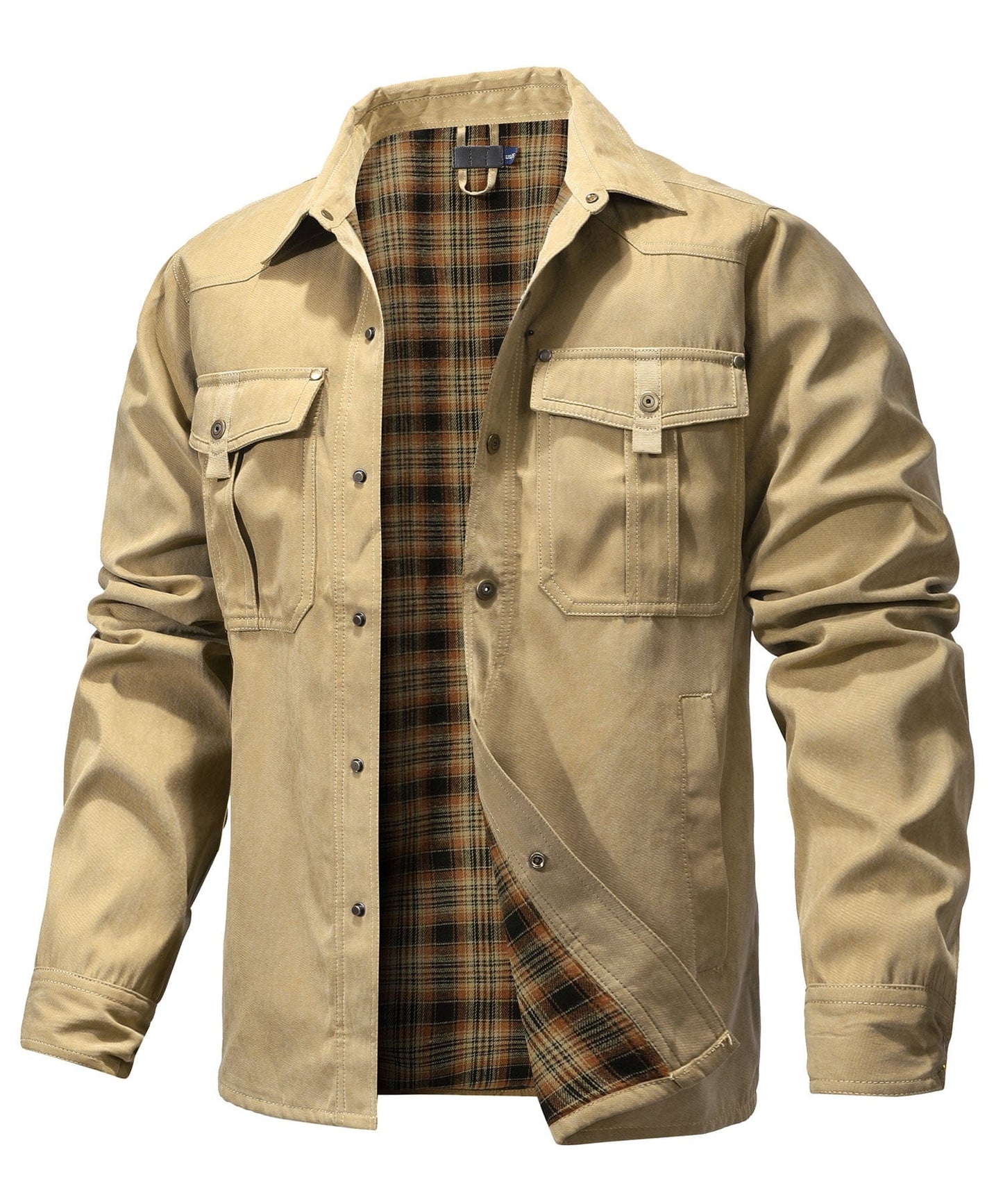 Flannel-Lined Rover Jacket (6 Designs)