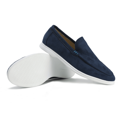 The Old Money Suede Loafers - Made In Italy