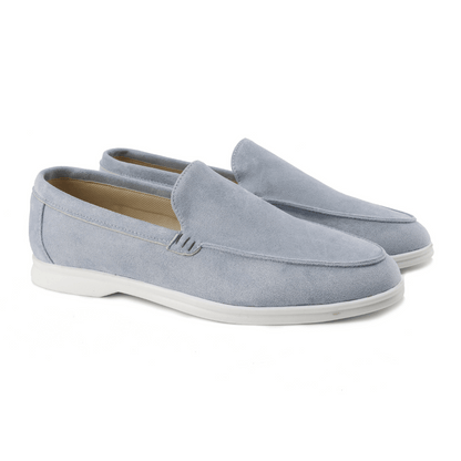 The Old Money Suede Loafers - Made In Italy