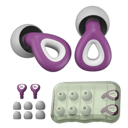 Swimming Ear Plugs Noise Reduction Waterproof Hearing Protection Earplugs Noise-Cancelling Earplugs Water Sports Earplugs