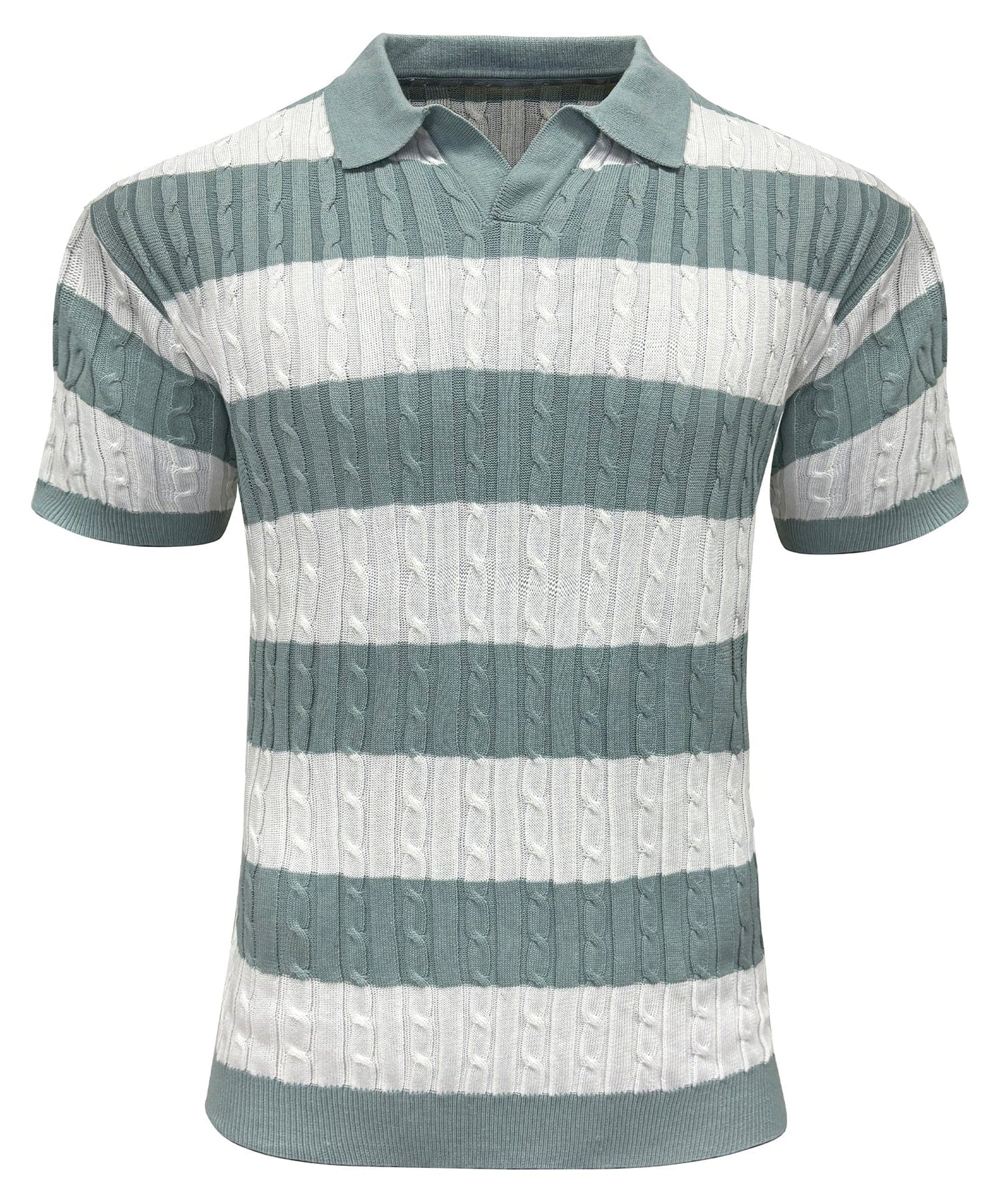 Fresh Stripe Polo Shirt