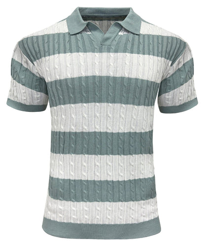 Fresh Stripe Polo Shirt