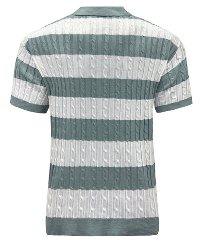 Fresh Stripe Polo Shirt