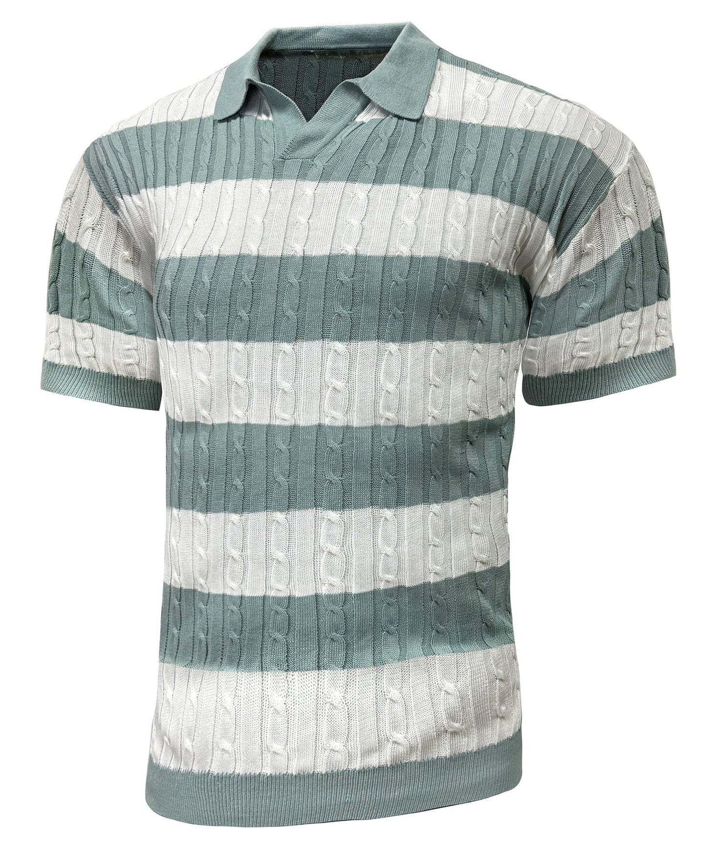 Fresh Stripe Polo Shirt