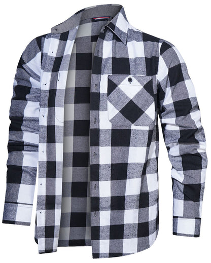 Men Flannel Shirt (8 Designs)