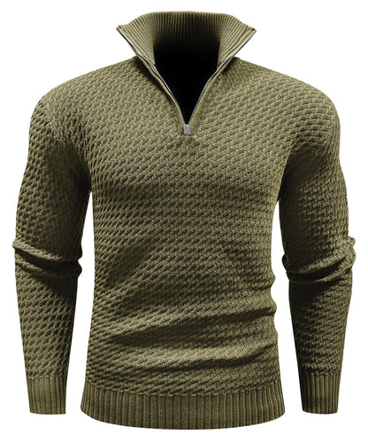 Men's Turtleneck Quarter-Zip (5 Designs)