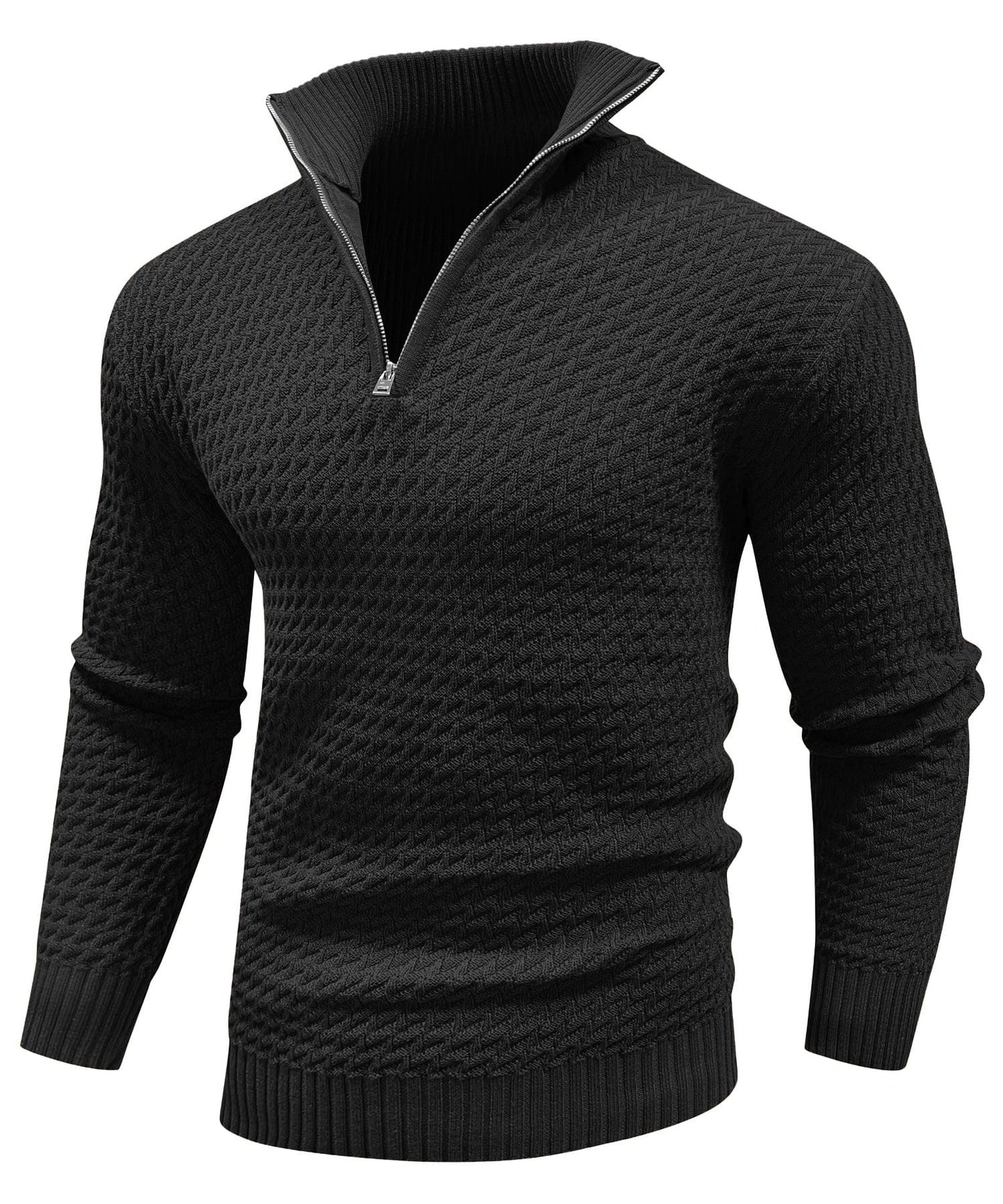 Men's Turtleneck Quarter-Zip (5 Designs)