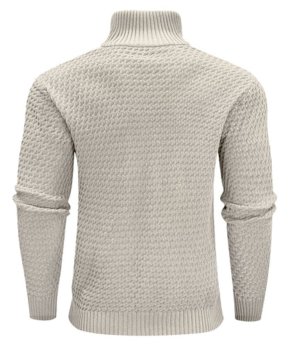 Men's Turtleneck Quarter-Zip (5 Designs)