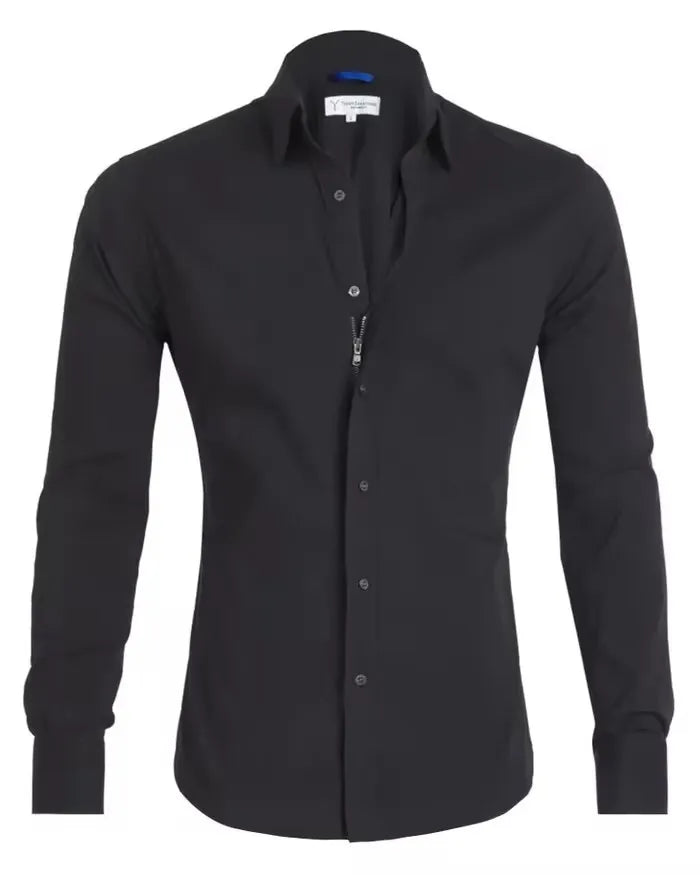 Gustavo™ Stretch Zip Shirt