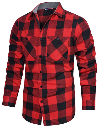 Men Flannel Shirt (8 Designs)