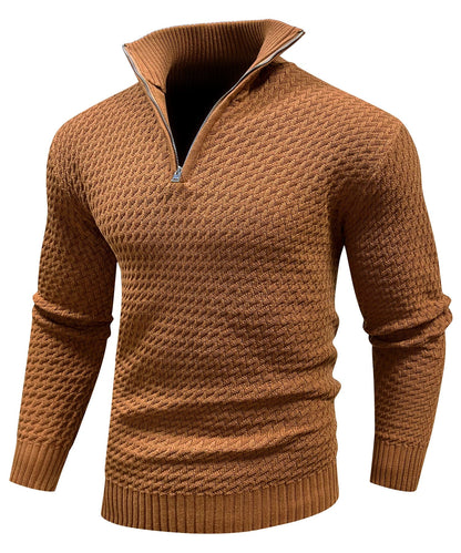 Men's Turtleneck Quarter-Zip (5 Designs)